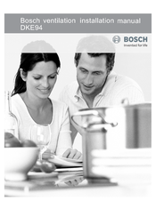 Bosch DKE 94 Series Installation Instructions Manual