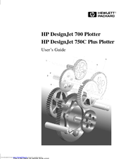 Hp DesignJet 750c plus Series Manuals | ManualsLib