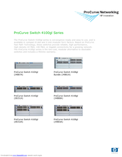 HP ProCurve 4148 Specifications