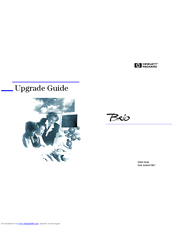 HP Brio 8178 Upgrade Manual
