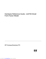 HP Compaq dc5750 SFF Hardware Reference Manual