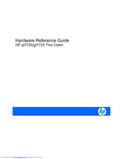HP Compaq GT7720 Hardware Reference Manual