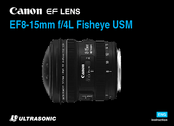 Canon EF 8-15mm f/4L Fisheye USM Instruction