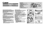 Canon EF 100mm f/2.8 Macro USM Instructions