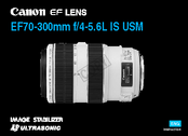 Canon EF 70-300mm f/4-5.6L IS USM Instruction