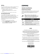 HP Presario 7480 Supplementary Manual