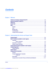 HP Presario EZ2600 Supplementary Manual