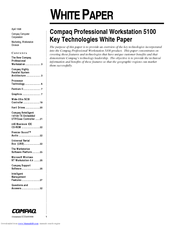 Compaq Compaq PW5100 Supplementary Manual