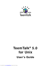 HP TeemTalk 5.0 User Manual