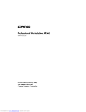 Compaq Deskpro AP500 Reference Manual