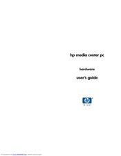 HP Media Center Hardware Manual