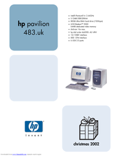 HP Pavilion 483 Specifications