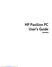 HP Pavilion 8200 - Desktop PC User Manual