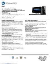 HP Pavilion p6730f Specifications
