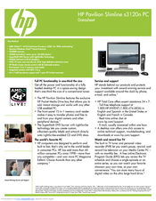 HP Pavilion Slimline s3120n Supplementary Manual