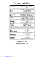 HP Pavilion v400 - Desktop PC Specification