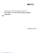 HP PCI Wake on LAN Token Ring Adapter Installation Manual