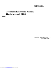 HP Vectra XA 5 Series Technical Reference Manual