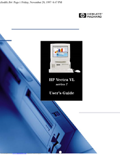HP Vectra VL 7 User Manual