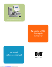 HP Vectra VL800 Technical Reference Manual