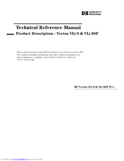 HP Vectra VLi 8SF Technical Reference Manual