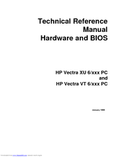 HP Vectra VT6 Technical Reference Manual