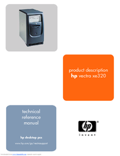 HP Vectra XE320 Technical Reference Manual