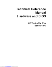 HP Vectra XM 5 Series Technical Reference Manual