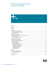 HP Client Management Interface Technical White Paper