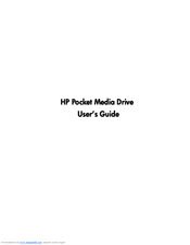HP Pocket Media 500GB User Manual