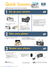 HP C8452A - PhotoSmart 315 Digital Camera Quick Start Manual