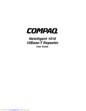 Compaq Netelligent 1016 User Manual