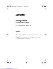 Compaq Compaq 800c Getting Started Manual