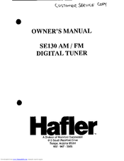 Hafler SE-130 Owner's Manual