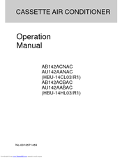 Haier AU142AABAC Operation Manual