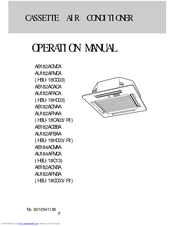 Haier AB184ACMAA Operation Manual