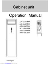 Haier AU232AHMAA Operation Manual