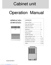 Haier AU96NATAEA Operation Manual