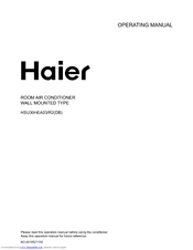 Haier HSU30HEA03/R2 Operating Manual