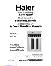Haier HWV10XC5 User Manual