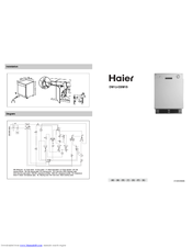 Haier DW12-EBM 1S Manual