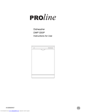 Proline DWF1250P Instructions For Use Manual