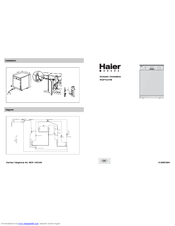 Haier WQP12-EFM Manual