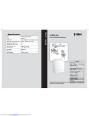 Haier XPB55-12S User Manual