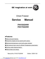 Ge FHV5SGWW Service Manual