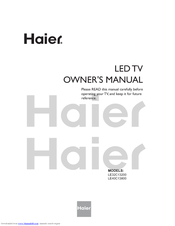 Haier LE32C13200 Owner's Manual