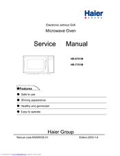 Haier HR-7751M Service Manual