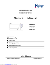 Haier Bauer HR-6752D Service Manual