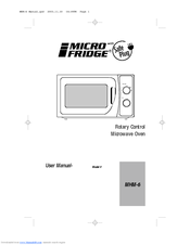 MicroFridge MHM-6 User Manual