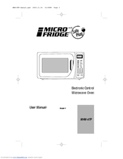 MicroFridge MHM-6TP User Manual